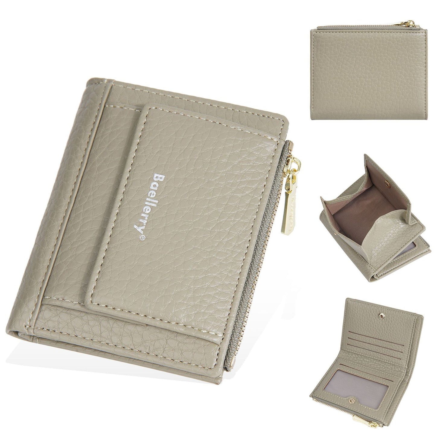 Simple Mini Leather Card Cases Wallets