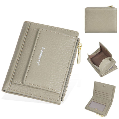 Simple Mini Leather Card Cases Wallets