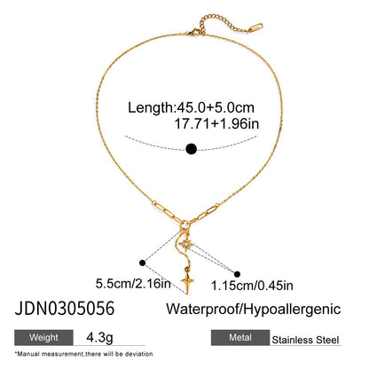 Chic Gold Plated Stainless Steel Choker Necklace