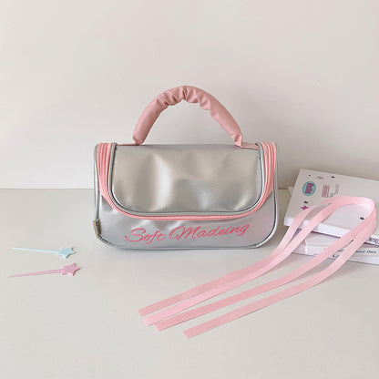 Cute Bow Knot Handheld Storage Bag