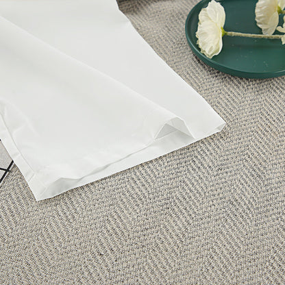 3PCS Solid Color Split Homwear Sets