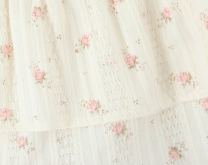 Trendy Floral Crop Top and Skirt Set