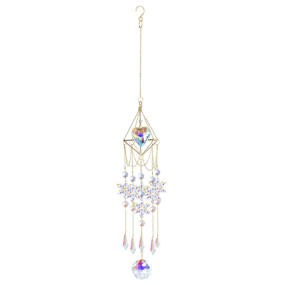 Love Snowflakes Crystal Home Hangings