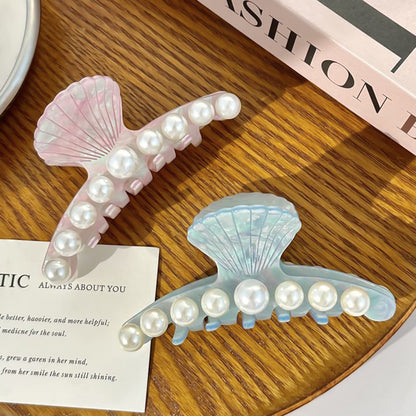 Cute Pearl Acetate Large Hair Clip