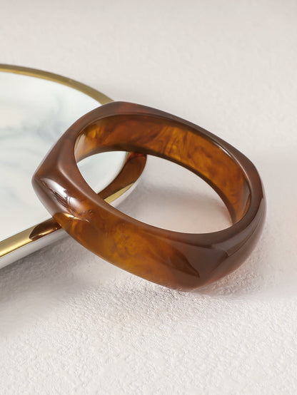 Vintage Irregular Translucent Geometric Bracelet