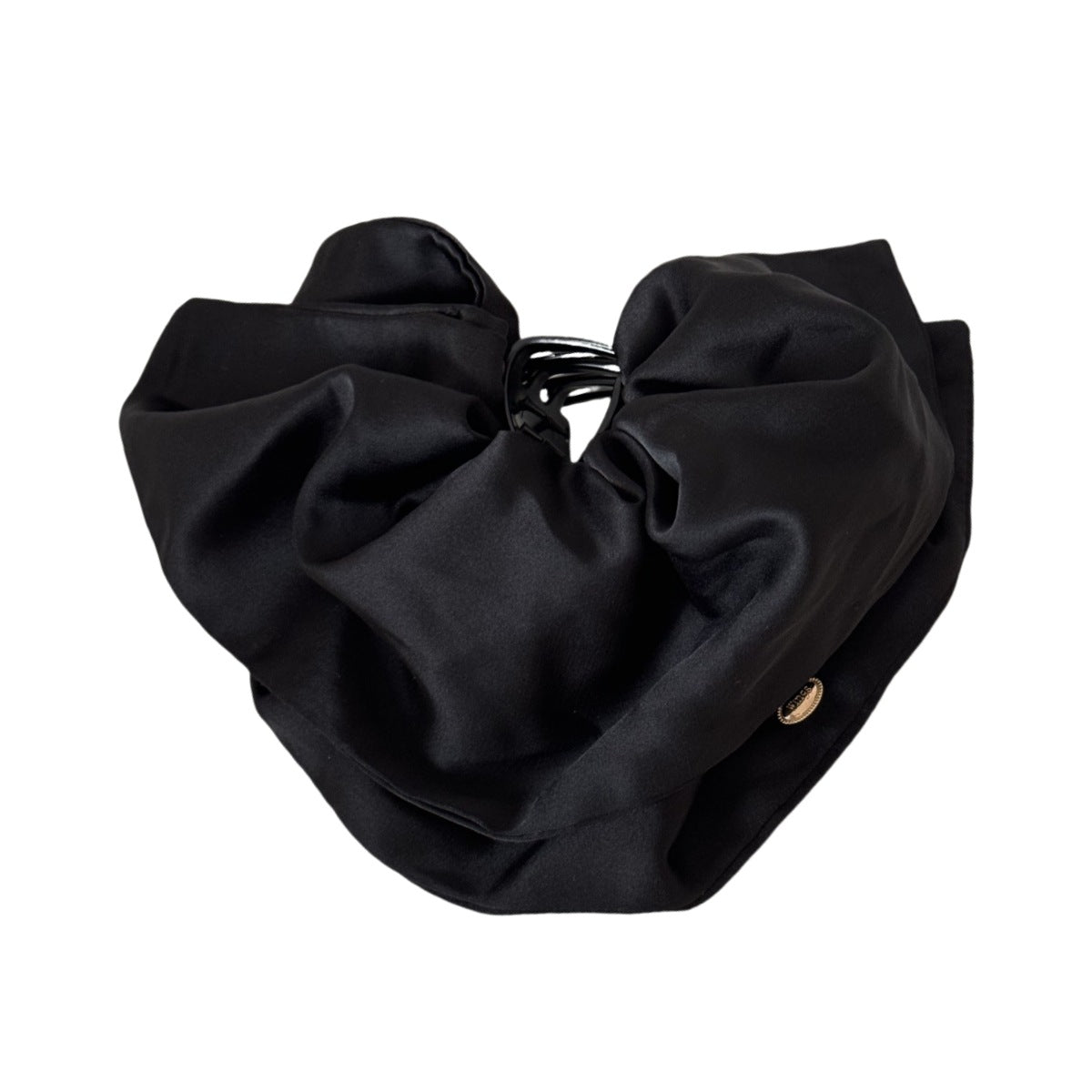 Solid Color Fabric Ponytail Hair Claw