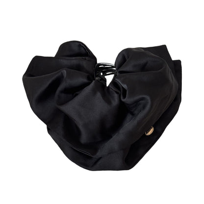 Solid Color Fabric Ponytail Hair Claw