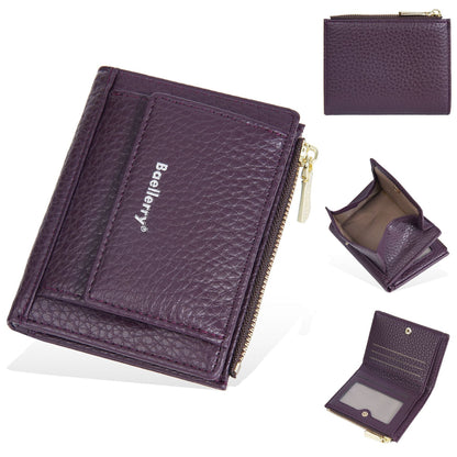 Simple Mini Leather Card Cases Wallets