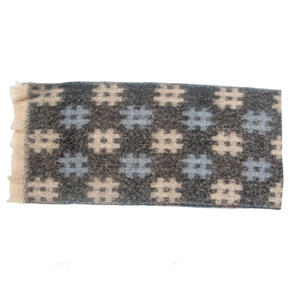 Plaid Print Contrast Color Scarves