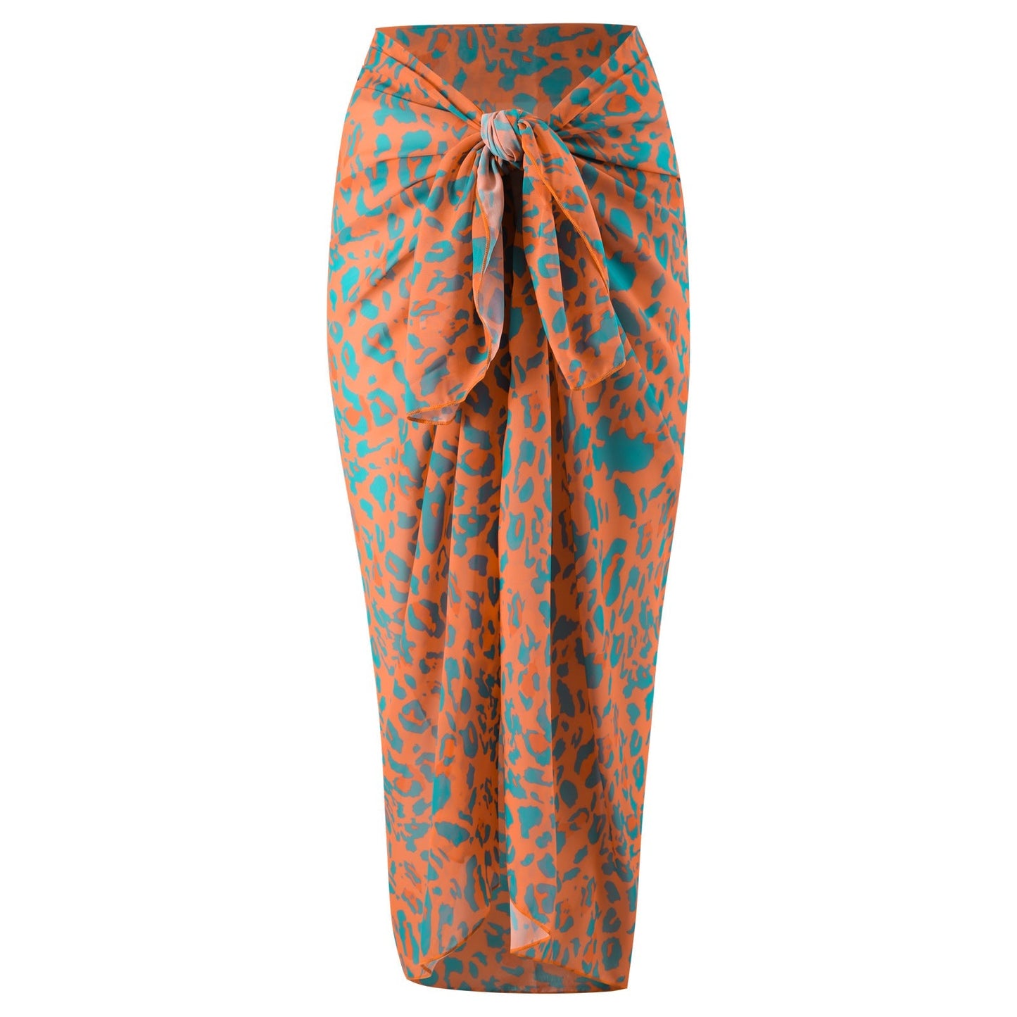 Leopard String Bikini Swimwear Mesh Cover