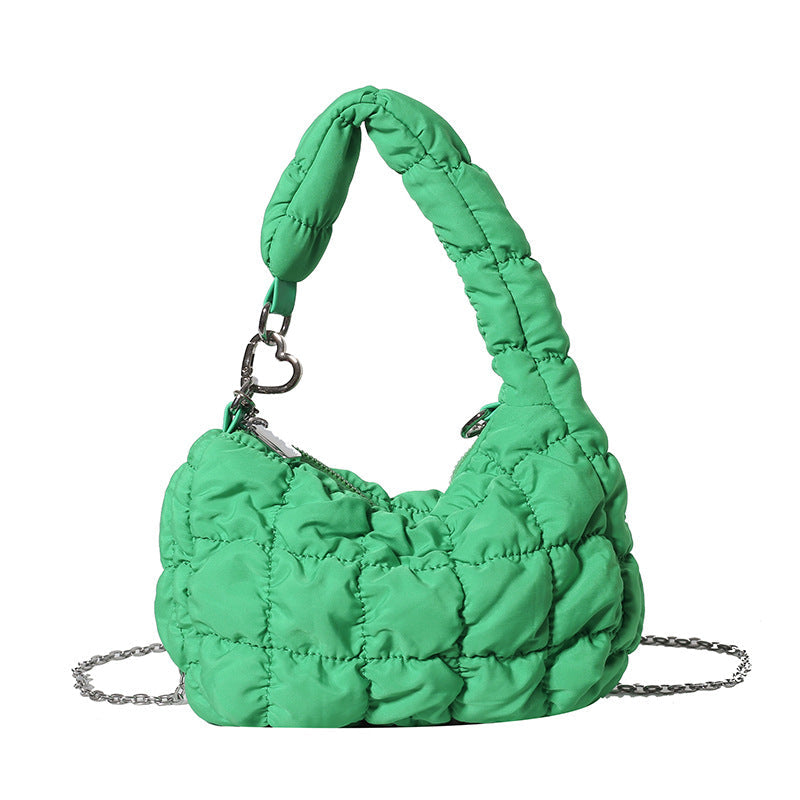 Cute Cloud Puffer Chain Mini Handbag