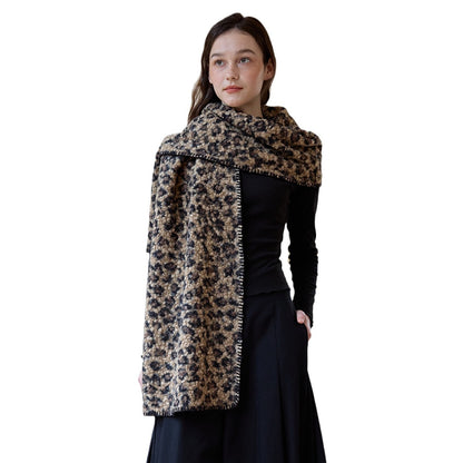Leopard Print Vintage Warm Scarves