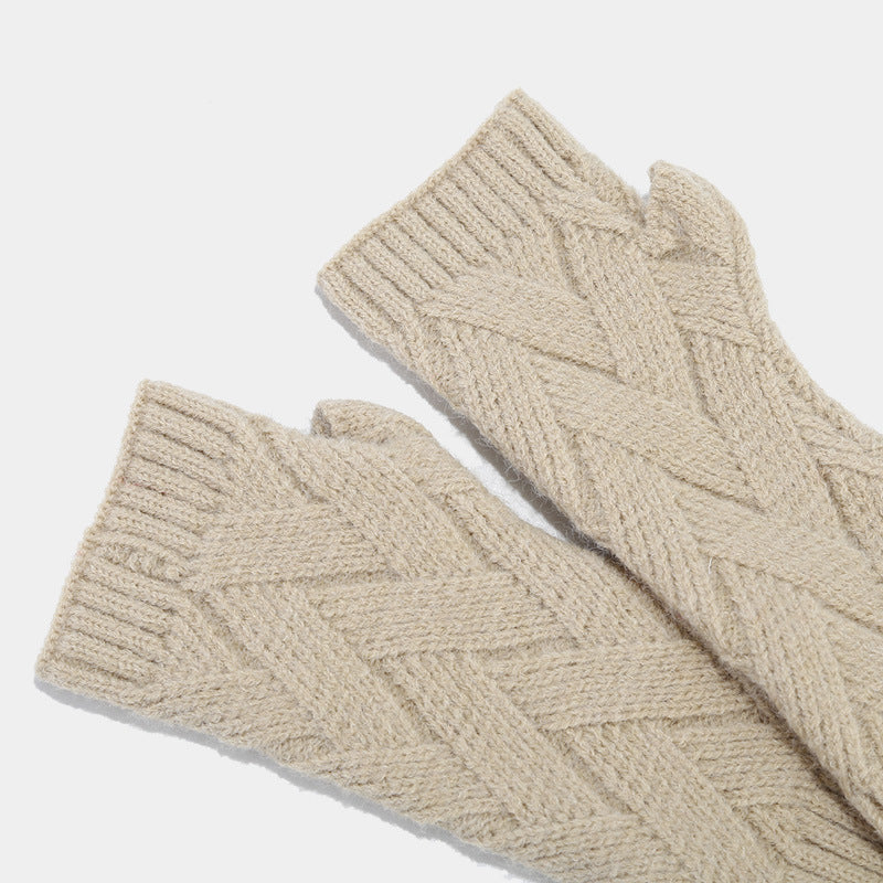 3PCS Solid Color Twist Hat & Scarf Sets