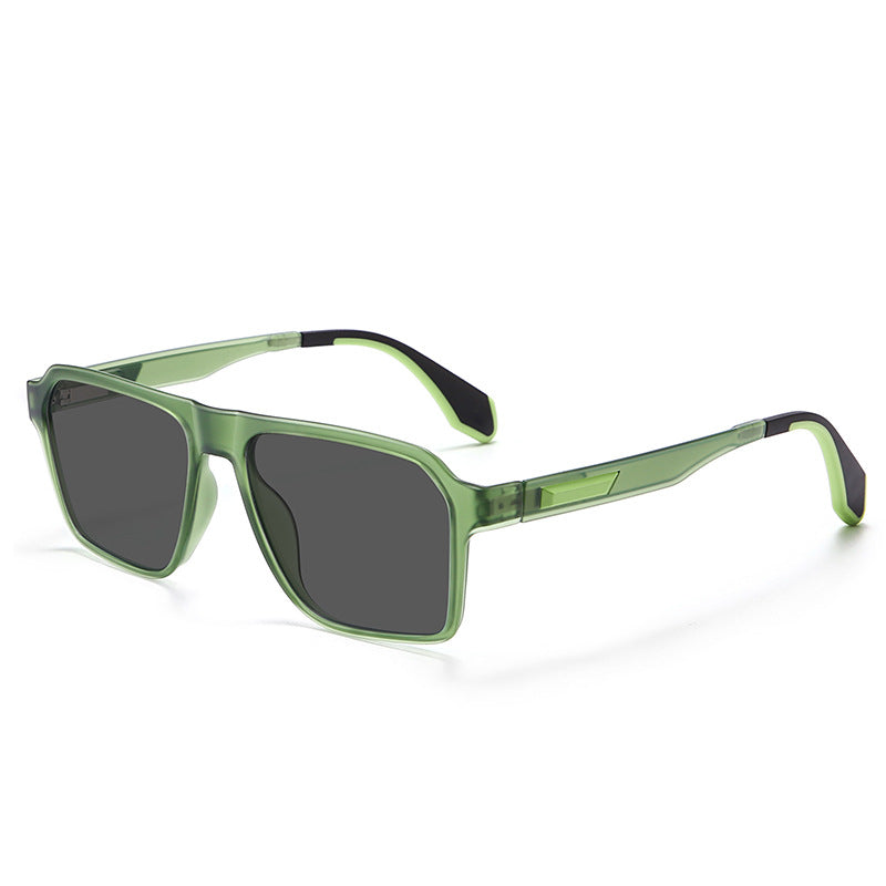 Classic Color Block Punk Sunglasses