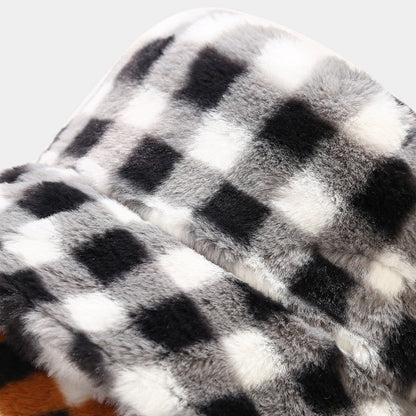 Contrast Color Checker Outdoors Bucket Hats