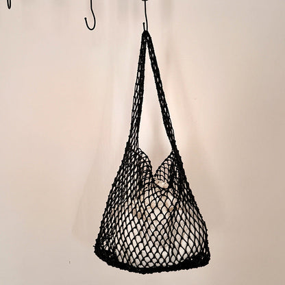 Hollow Large Capacity Braided Shoulder Bag