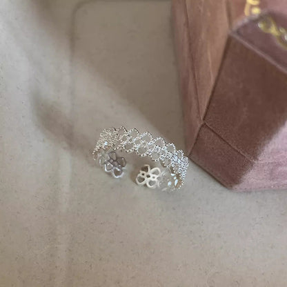 Sweet Lace Love Layered Rings