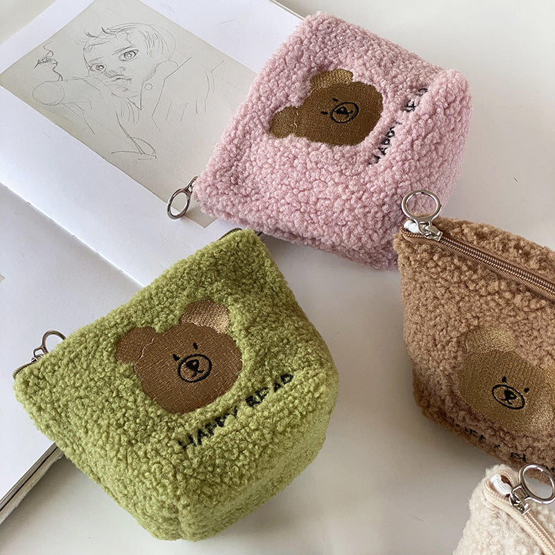 Plush Bear Cute Cosmetic Bag