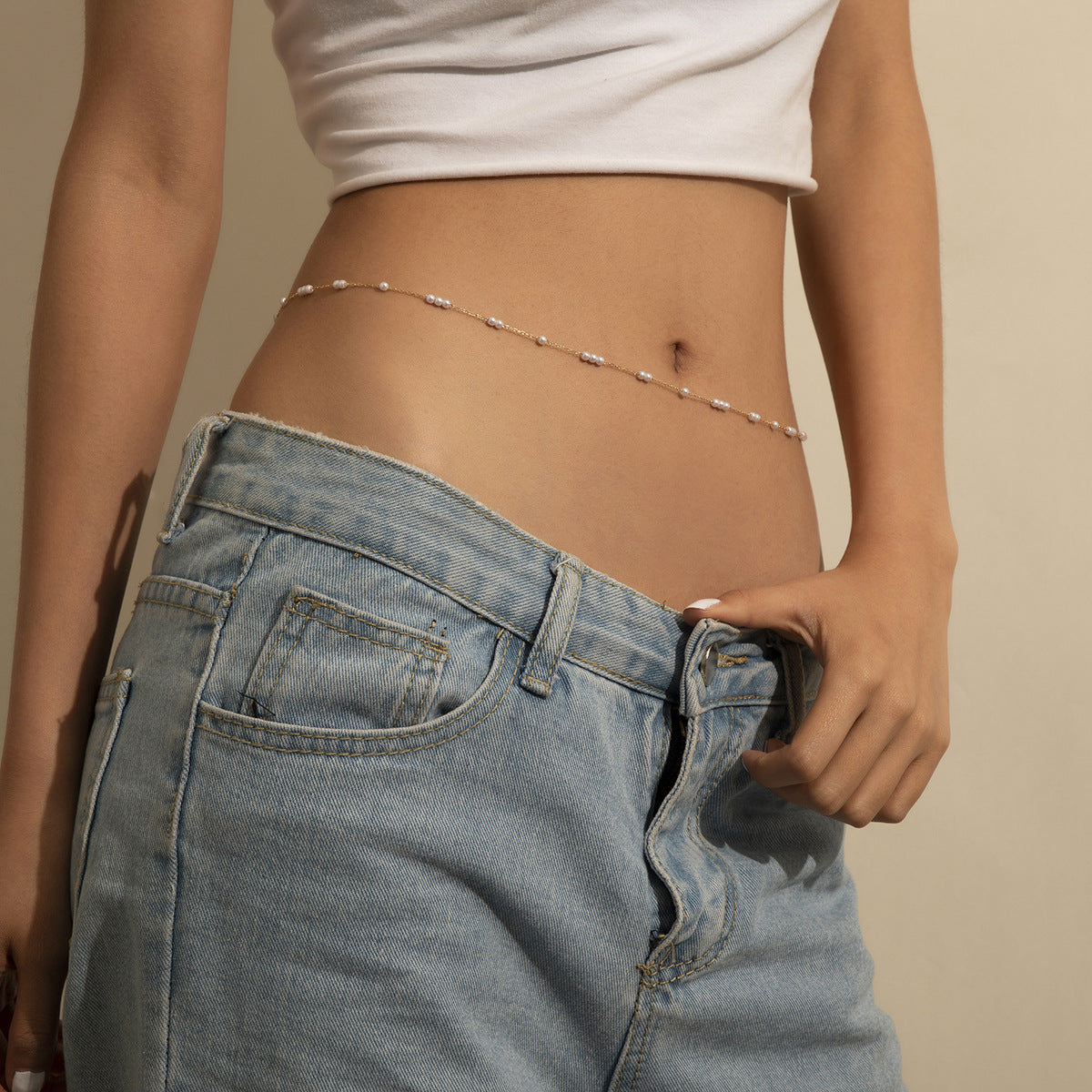 Sexy Peral Waist Chain