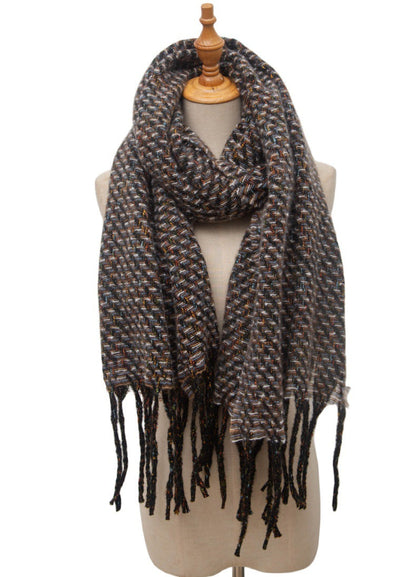 Vintage Tassle Simple Scarves