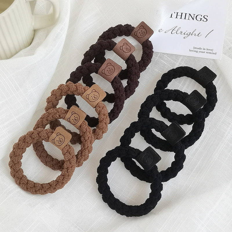 Simple High Stretchy 5PCS Hair Ties