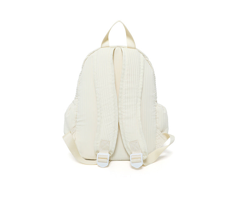 Lightweight Ruffled Portable Backpack