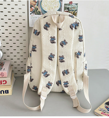 Cute Print Portable Large Capacity Backpack