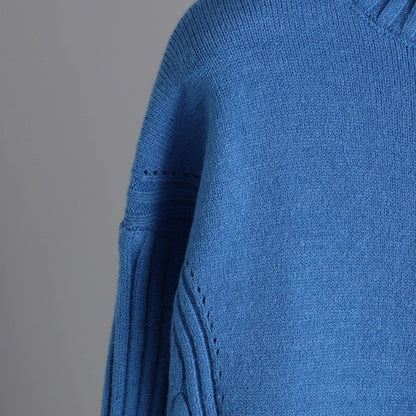 2+ Loose High Collar Knit Sets