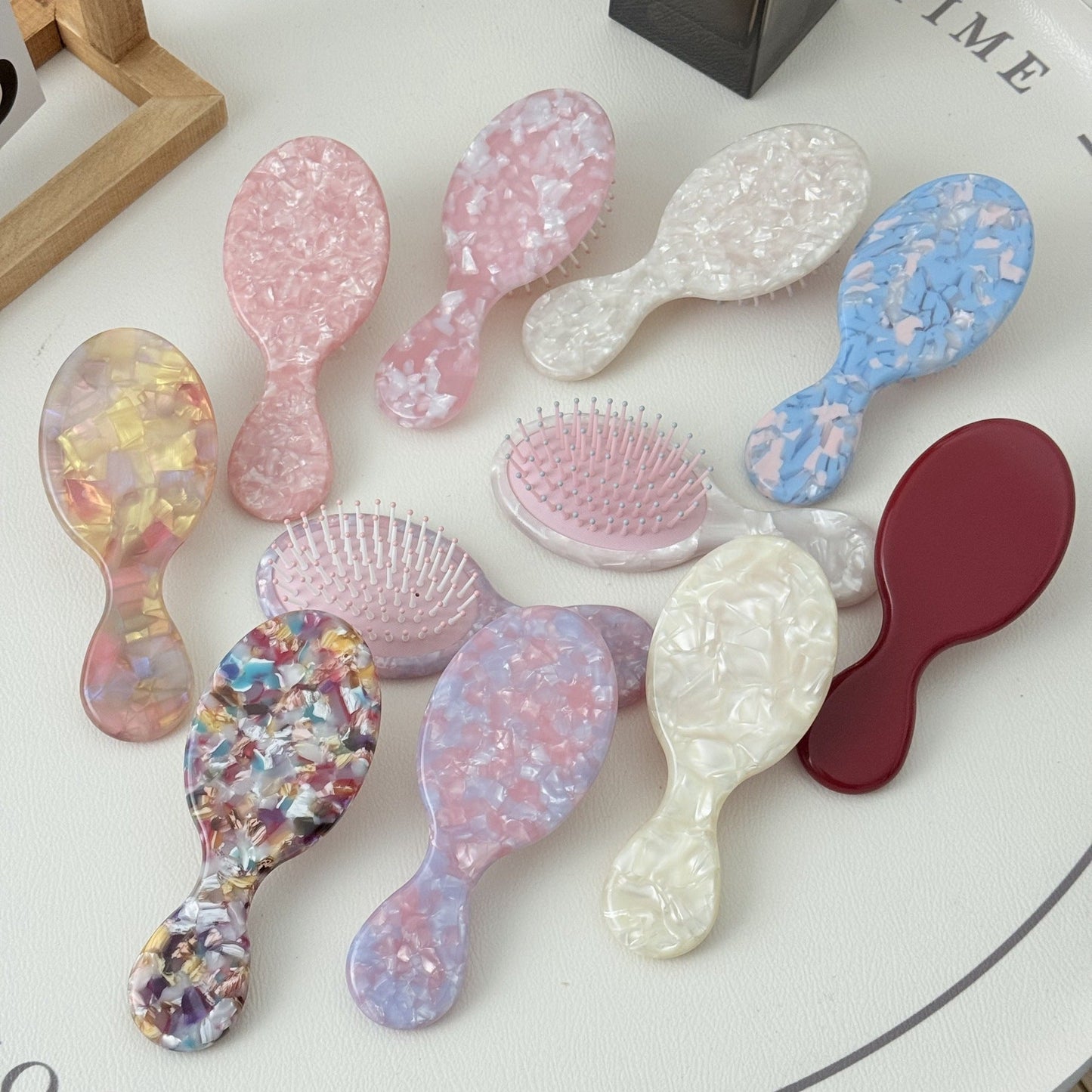 Cute Acetate Air Cushion Hair Brush