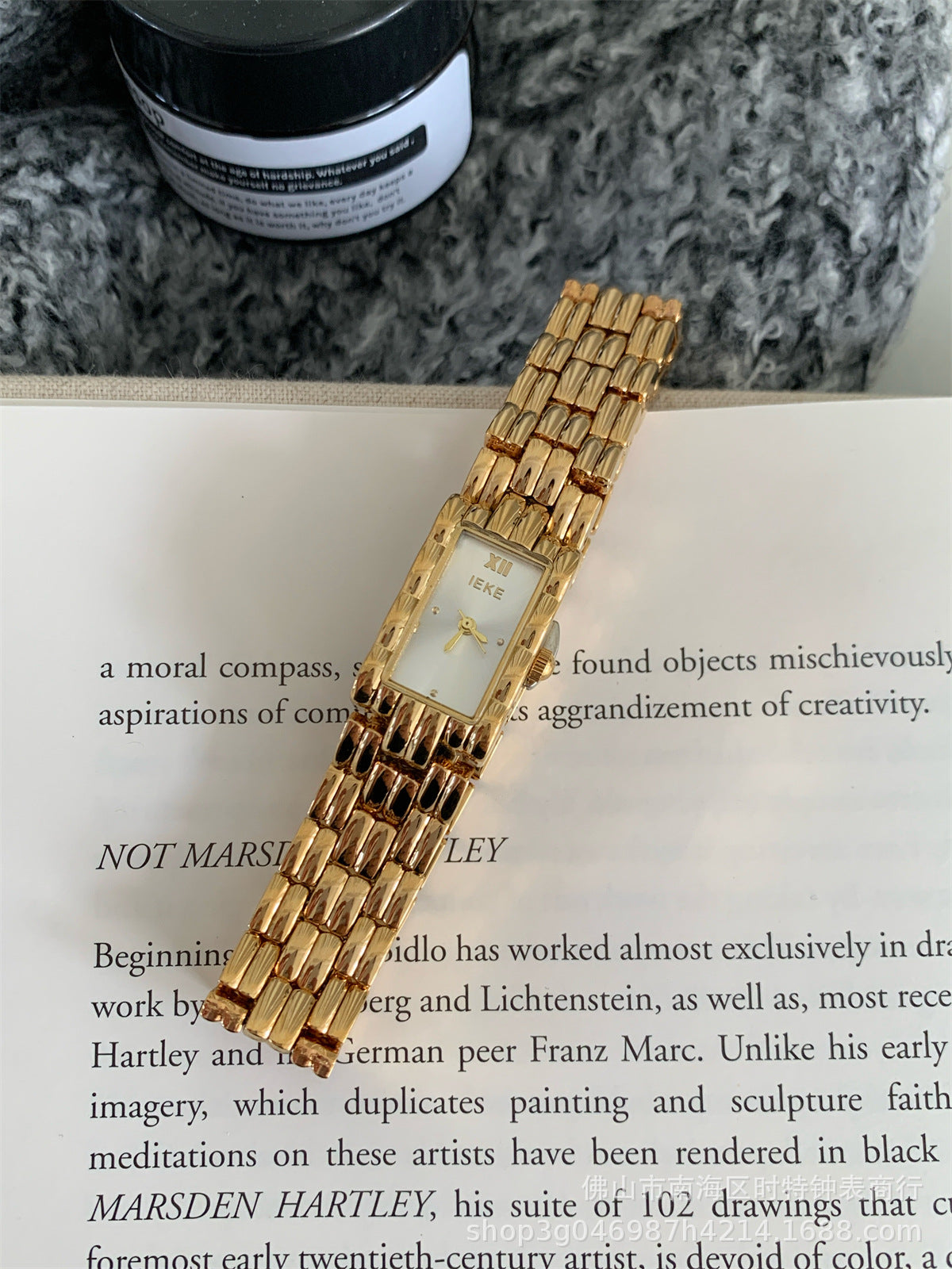 Classic Rectangular Dial Quartz Wrist Watch