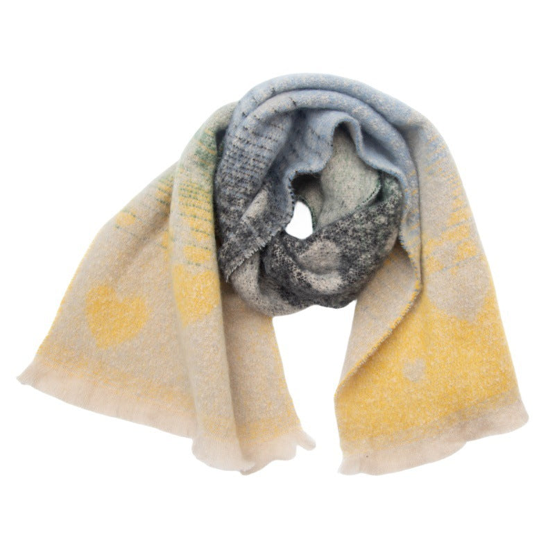 Love Print Vintage Scarves