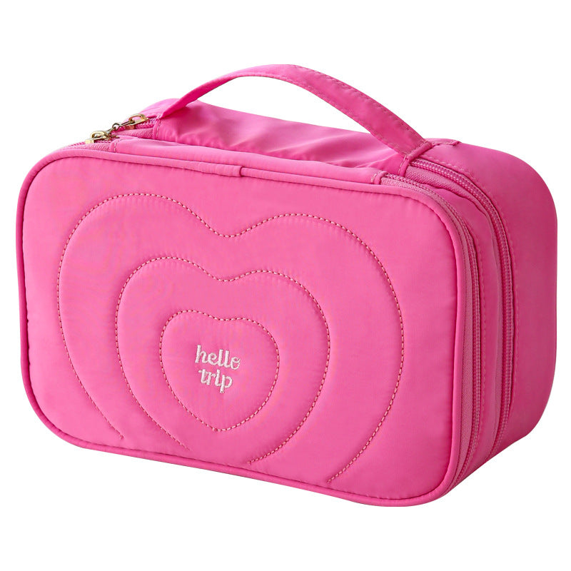Love Large Capacity Handbag Make Up Bag