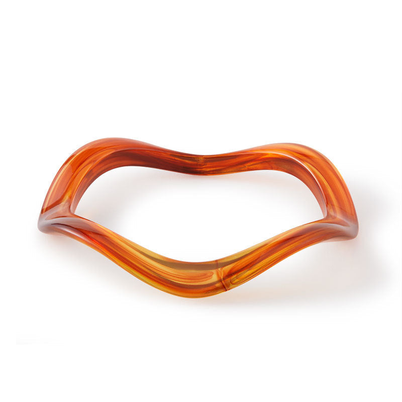 Simple Wave Irregular Acrylic Bracelets
