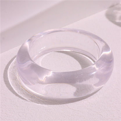 Round Marbling Patterns Single Bracelets