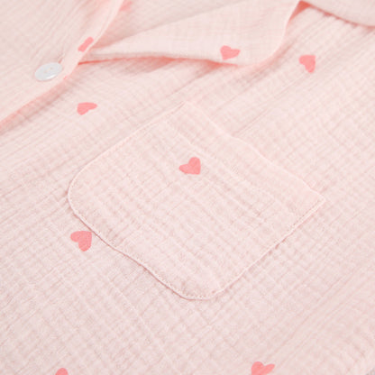 Love Print Casual Soft Homewear Sets