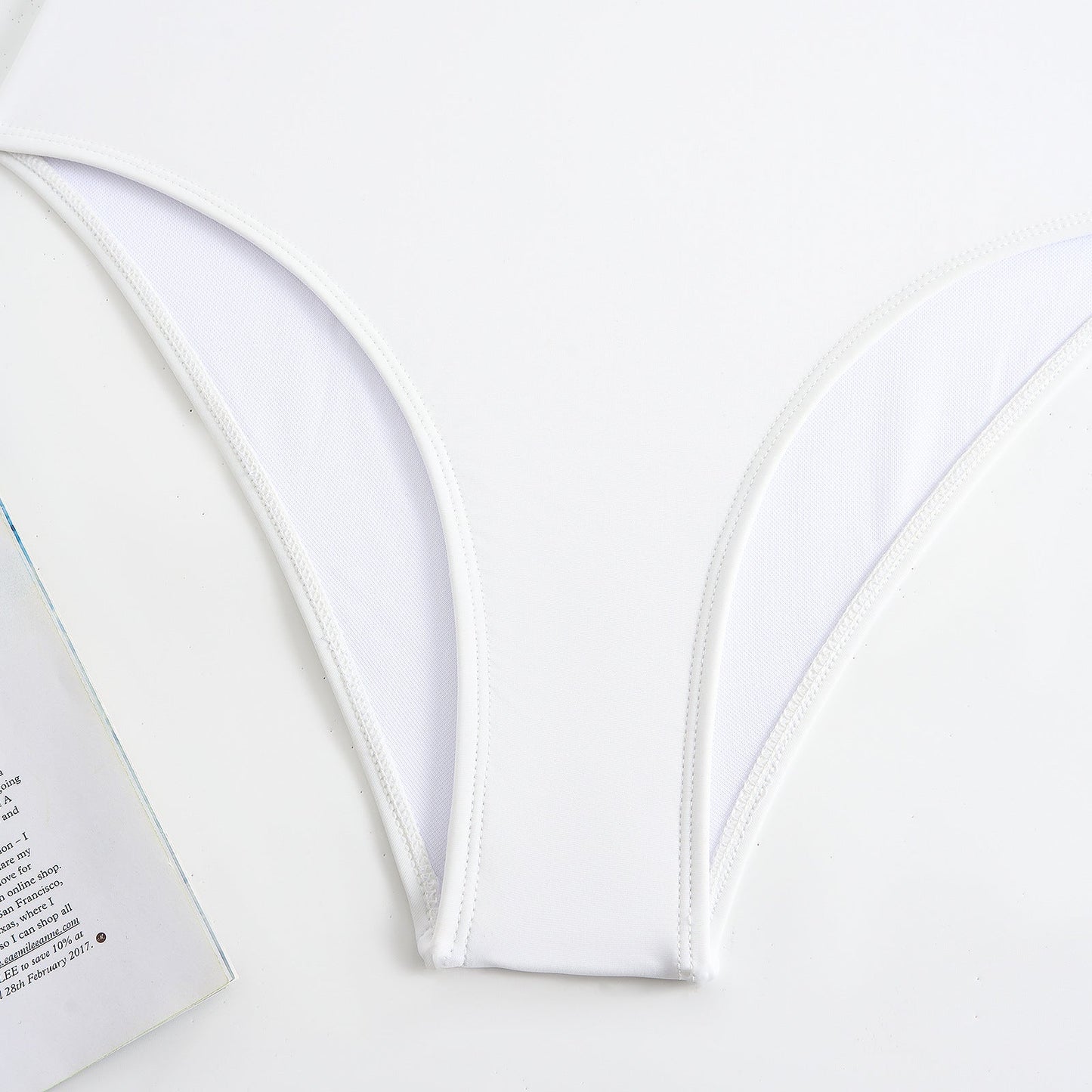 String One Piece Swimwear with Cover