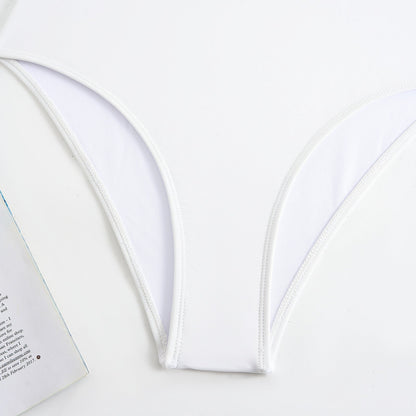 String One Piece Swimwear with Cover