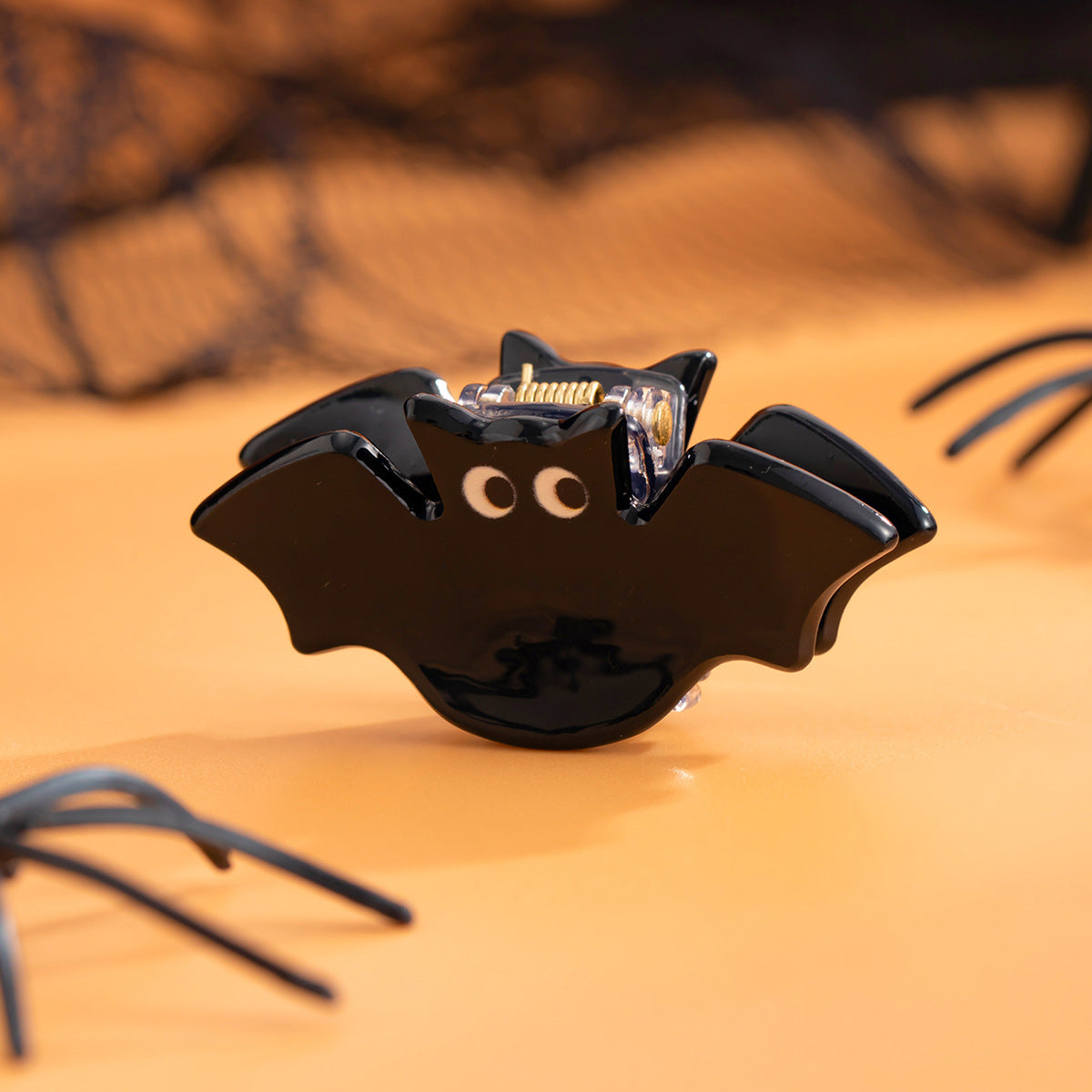 Cute Halloween Spider Ghost Mini Hair Claw