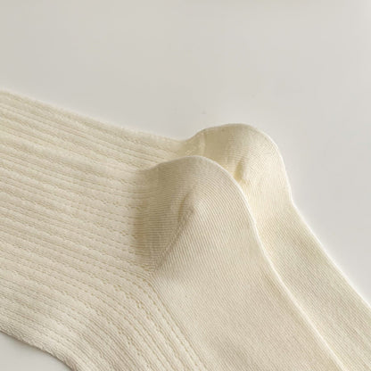 Hollow Mesh Summer Thin Striped Cotton Socks