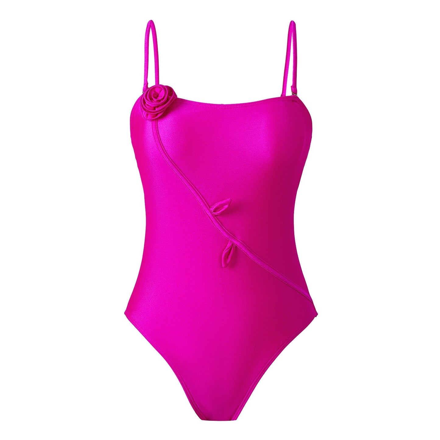 Flower One Piece Swimwear Print Cover