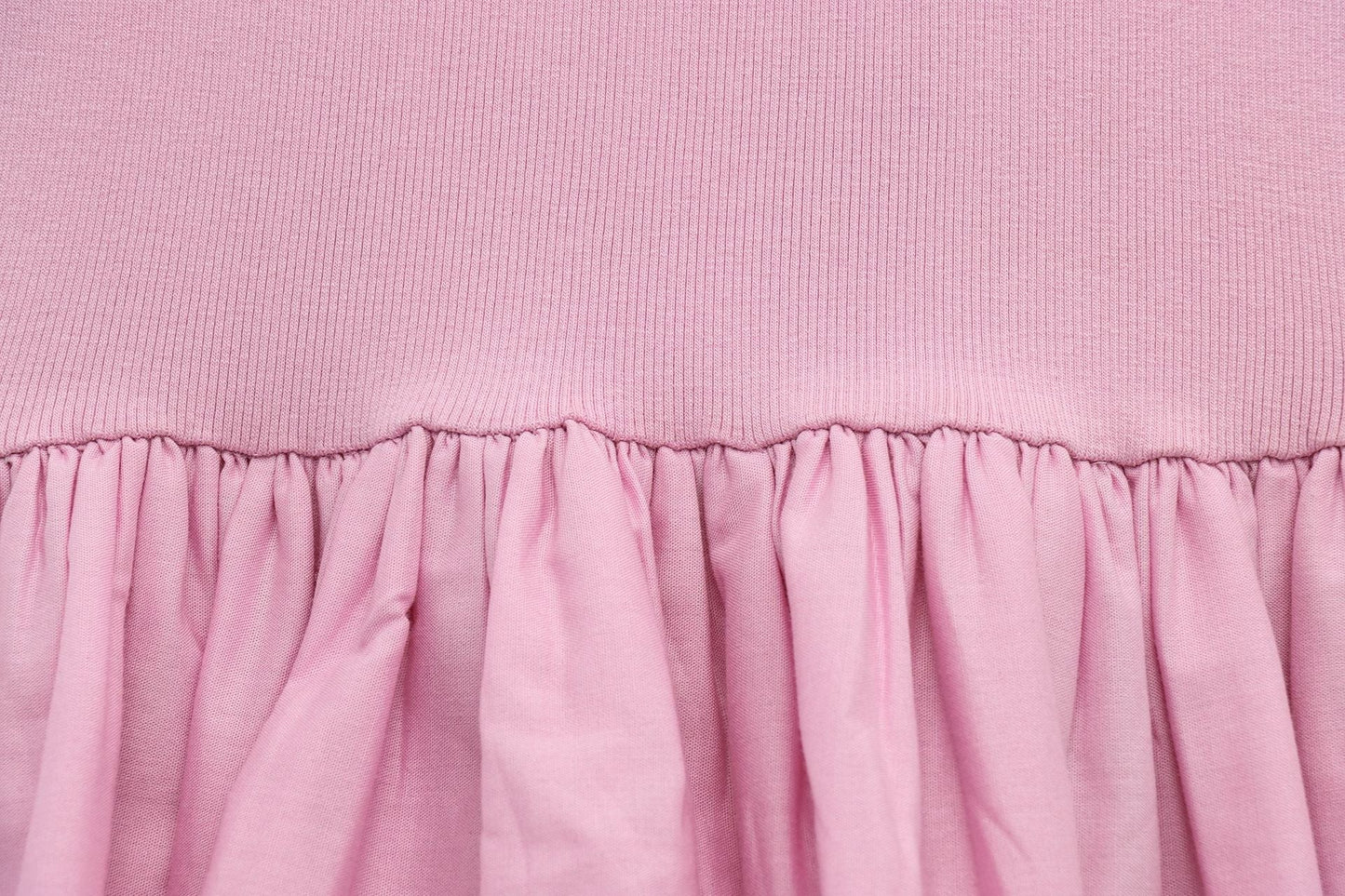 Simple Solid Color Halter Ruffle Dress