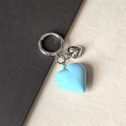 Simple Candy Color Love Bag Charms