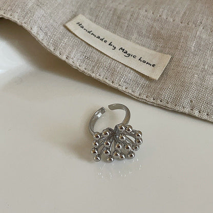 Chunky Exaggerated Silver Statement Rings