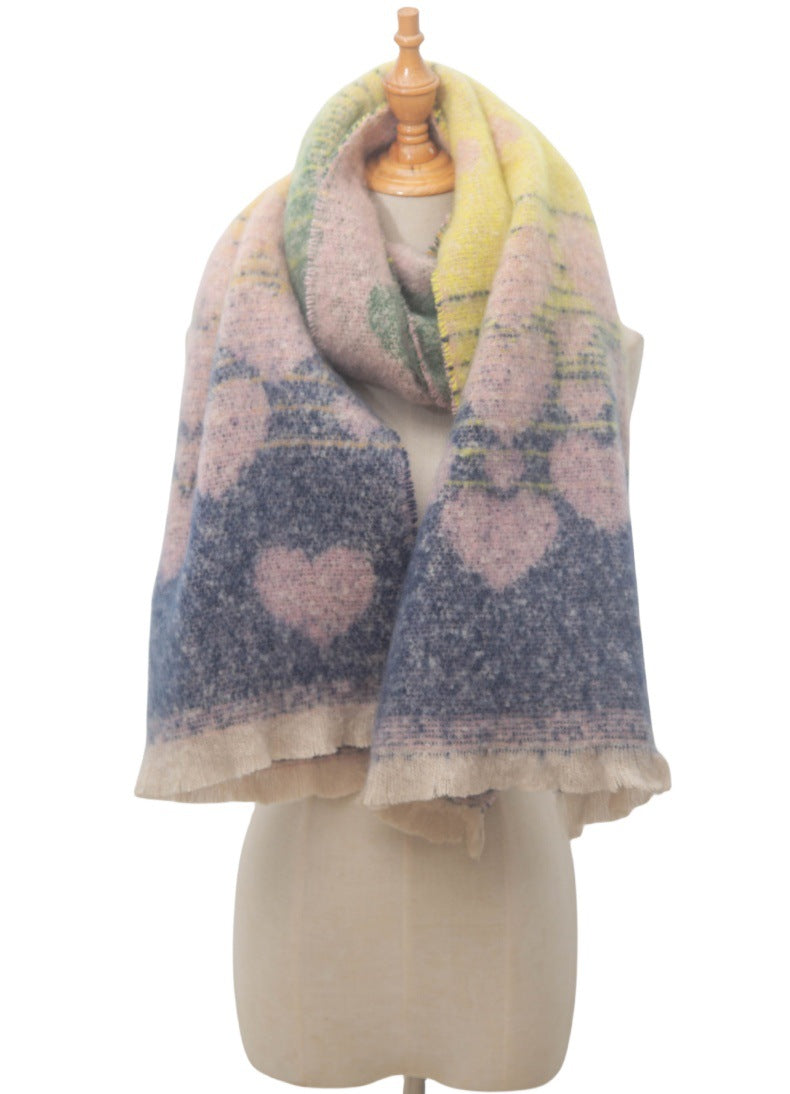 Love Print Vintage Scarves