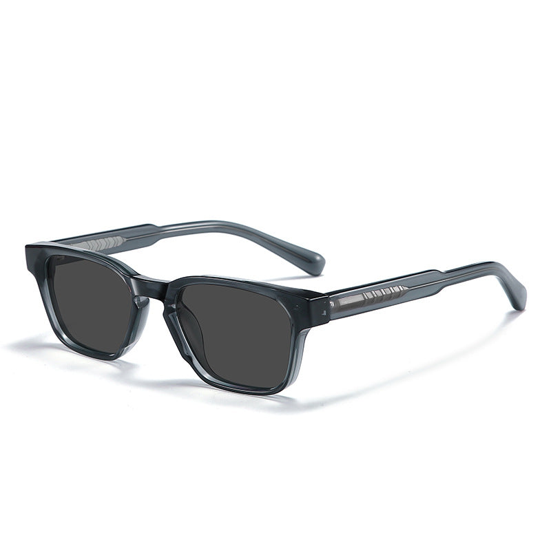 Color Block Frame Polarized Sunglasses
