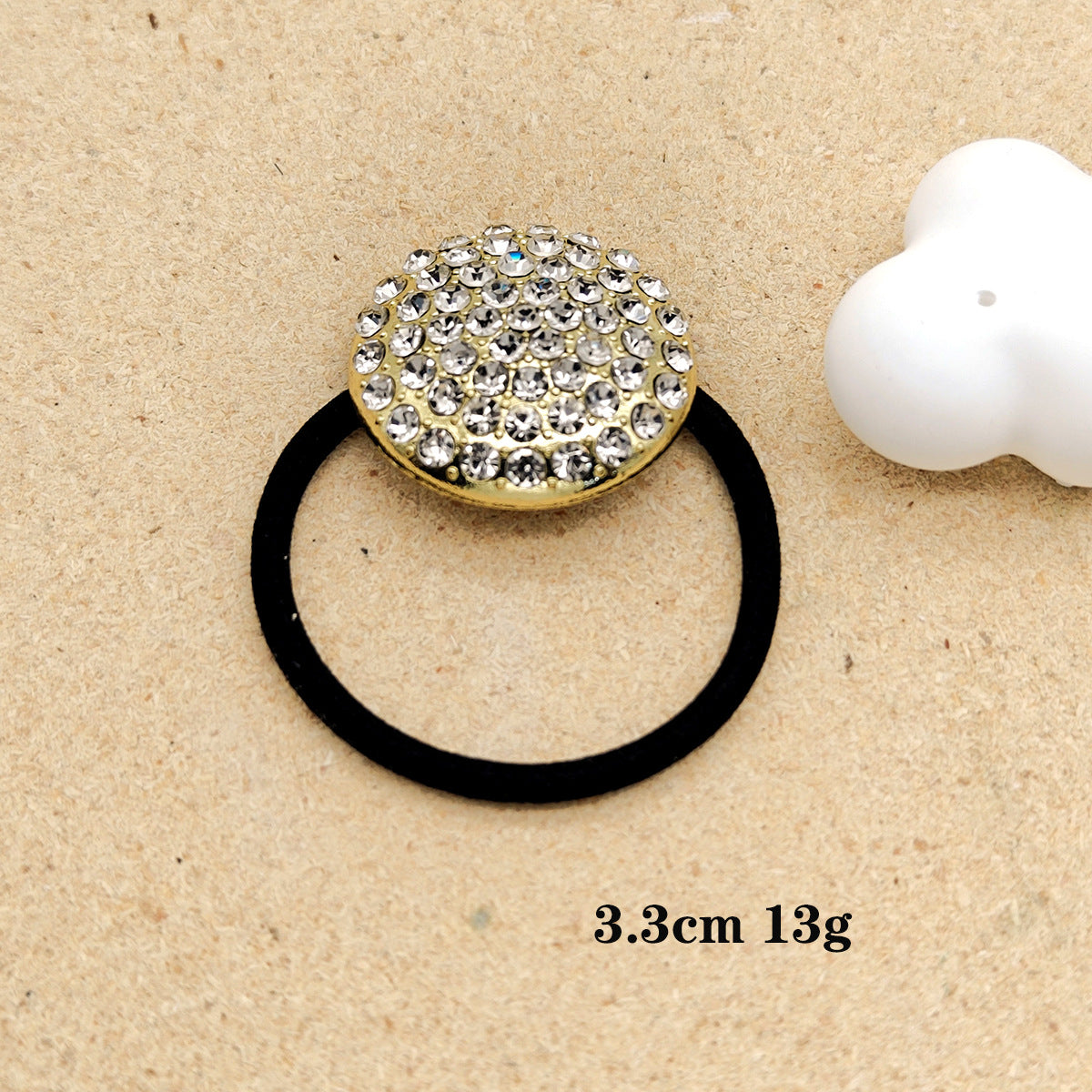 Trendy Rhinestone Starfish Ponytail Hair Tie