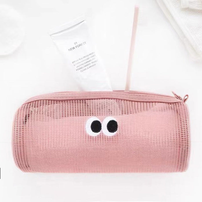 Cute Eyes Simple Portable Mesh Bags