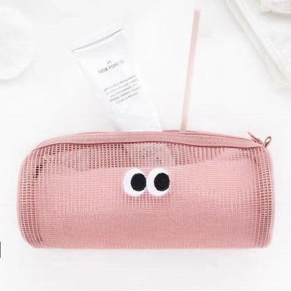 Cute Eyes Simple Portable Mesh Bags