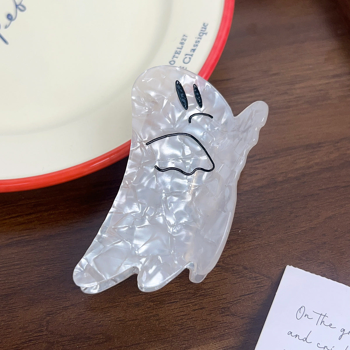 Cute Mini Pumpkin Ghost Halloween Hair Claw