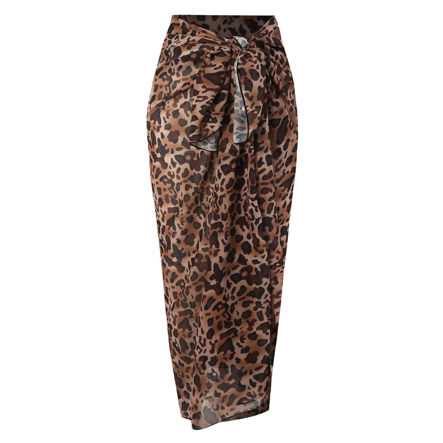 Leopard String Bikini Swimwear Mesh Cover